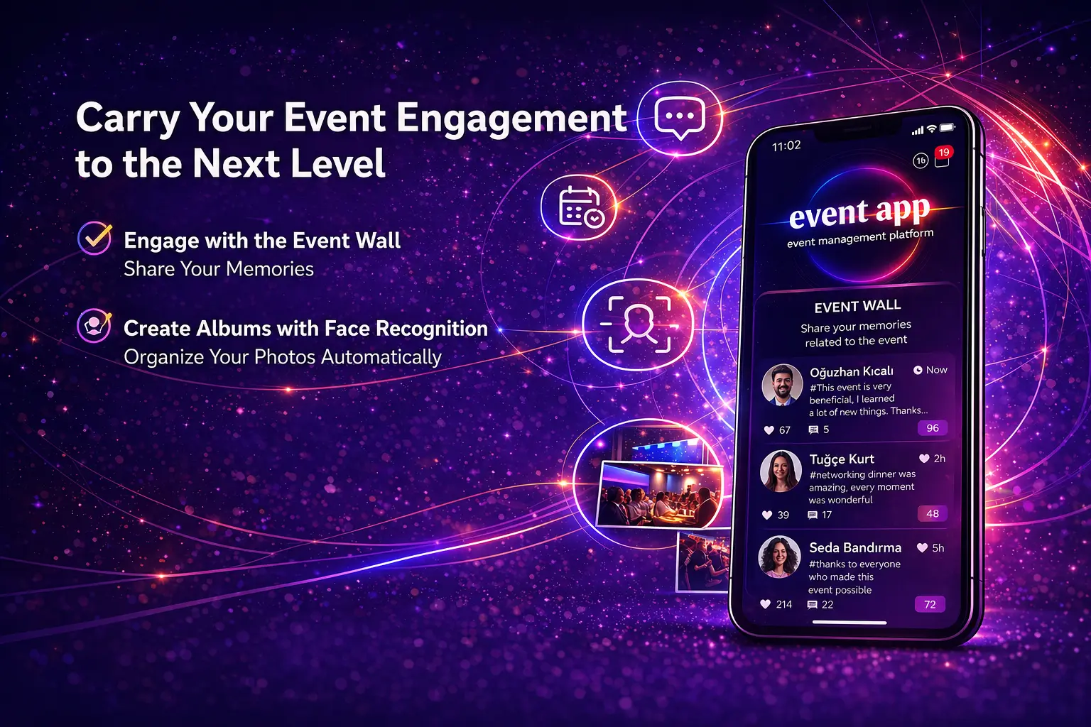 Mobile event app blog cover visual