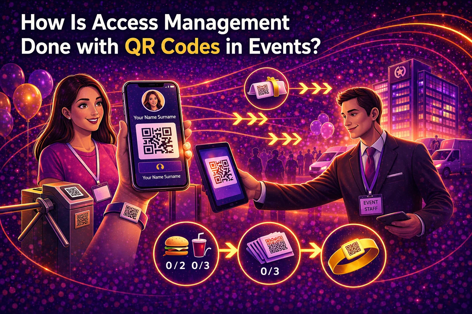 QR code entitlement management blog visual