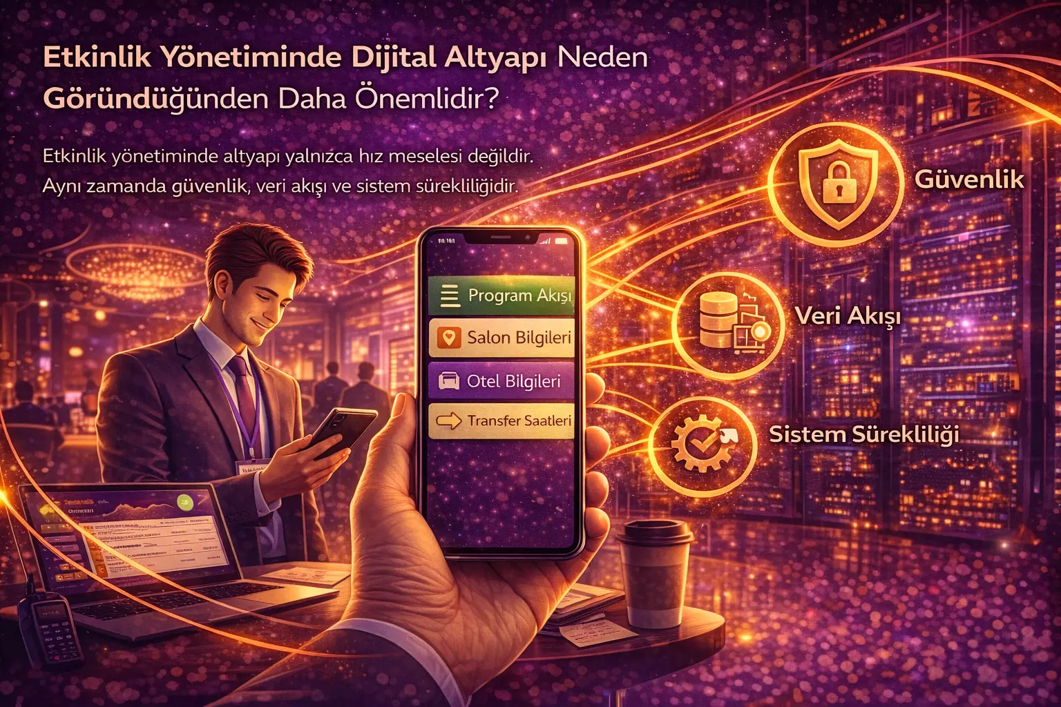 Etkinlik yonetiminde dijital altyapi blog gorseli